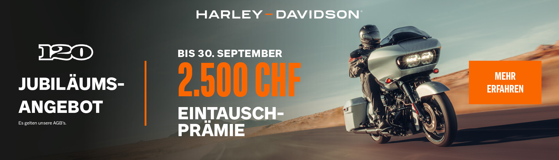 Harley CH (Eintausch/Gutschein)